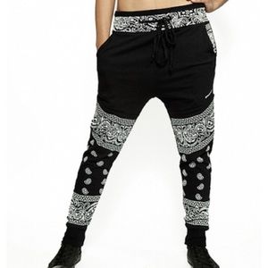 🚫SOLD🚫Nappy tabs Bandana style sweat pants